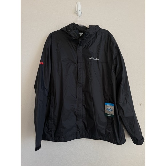 Columbia "Watertight II" Omni-Tech Packable Rain Wind Jacket Men's Size XL NEW - Picture 3 of 14